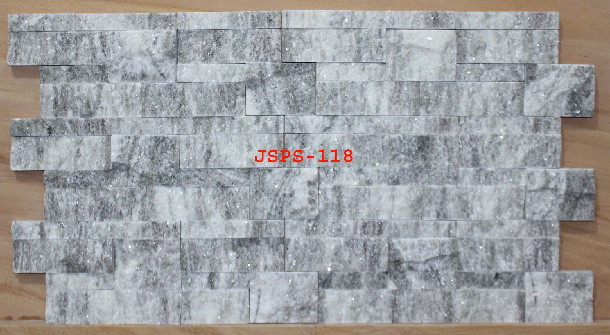 Fantasy Cloudy Brown Marble split face stone wall cladding tile